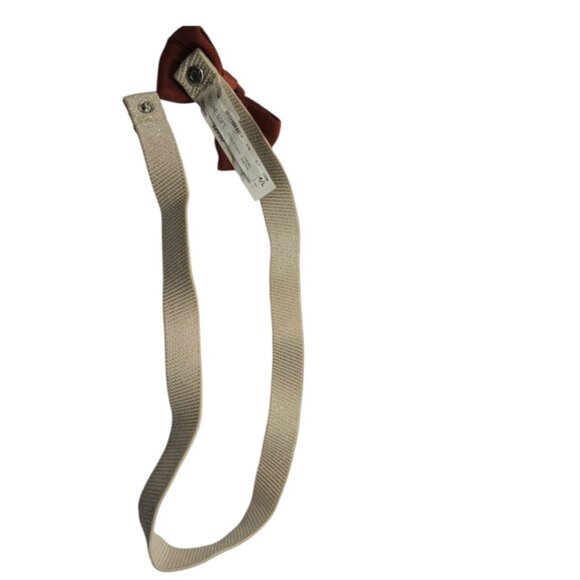 ✨ LOFT Textured Stretch Belt with Bow Accent – NEW - Size M/L ✨ - Picture 4 of 5